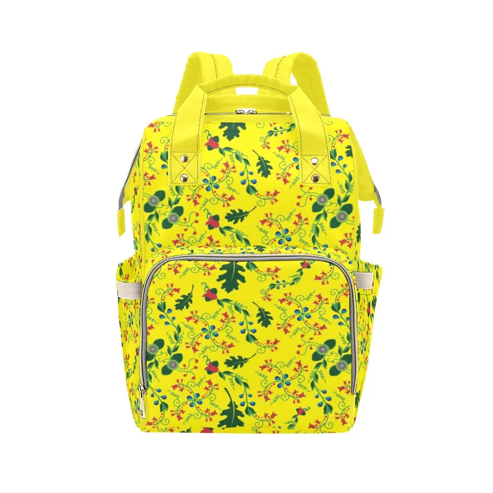 Vine Life Lemon Multi-Function Diaper Backpack/Diaper Bag