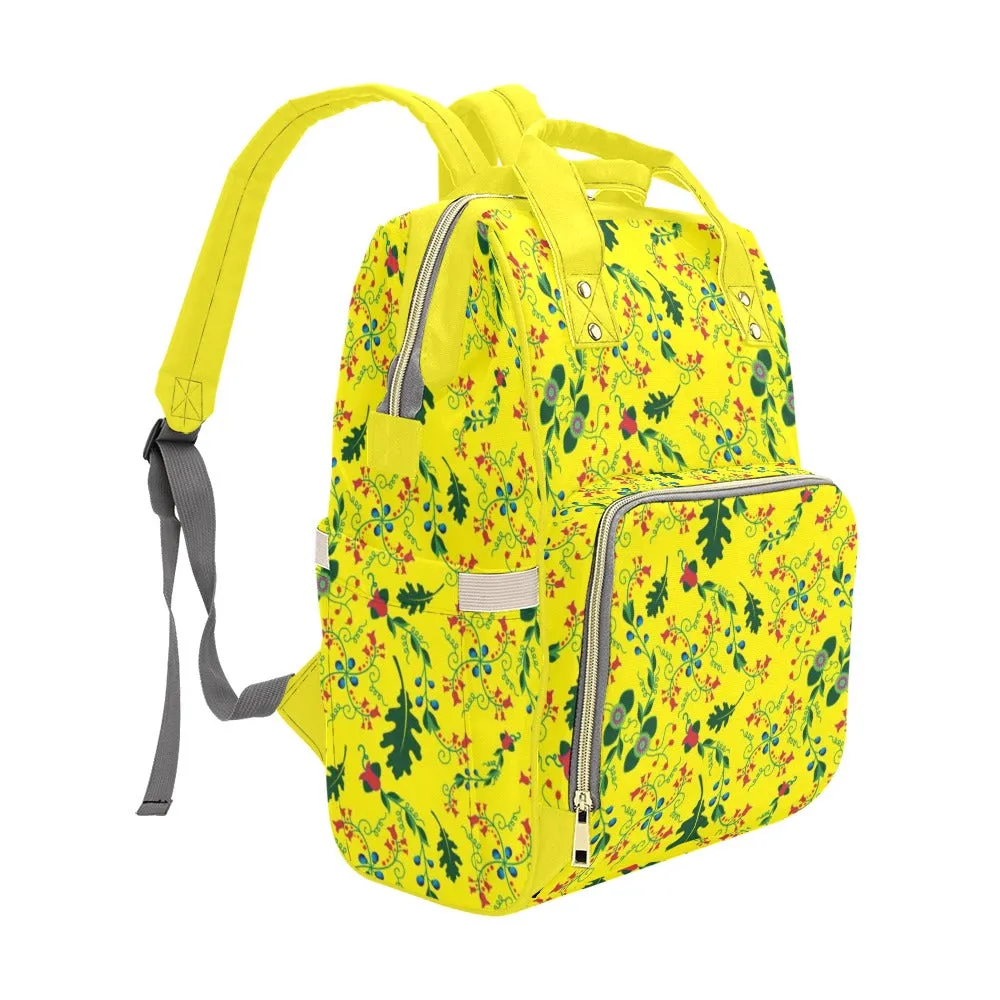 Vine Life Lemon Multi-Function Diaper Backpack/Diaper Bag