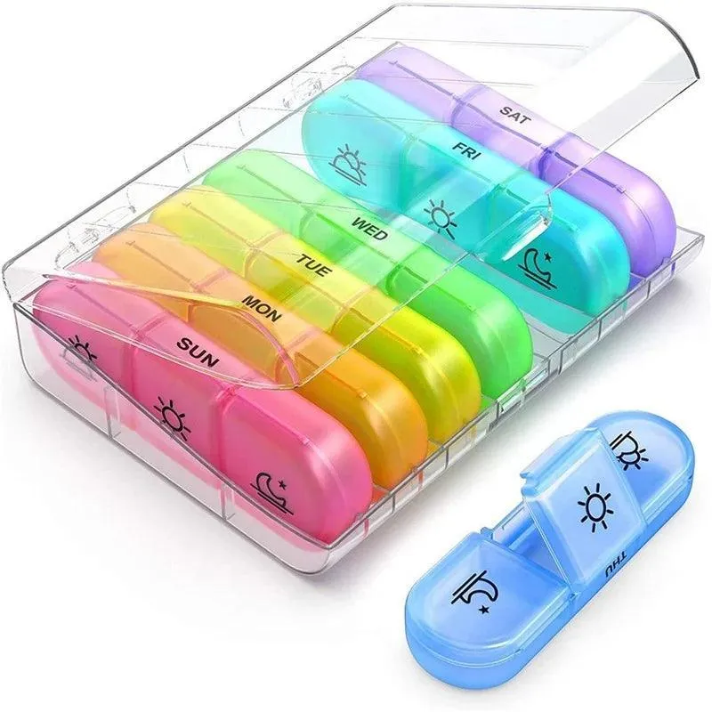 Weekly Pill Organizer: Ultimate Solution for Medication Management and Daily Dosing