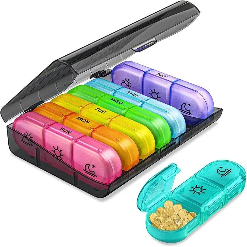 Weekly Pill Organizer: Ultimate Solution for Medication Management and Daily Dosing