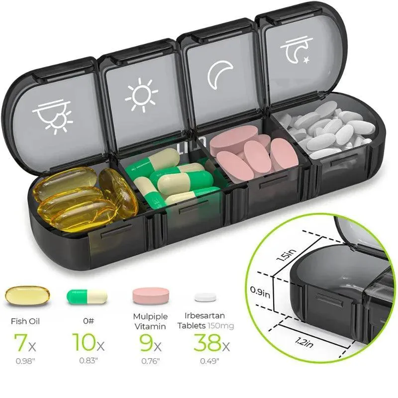 Weekly Pill Organizer: Ultimate Solution for Medication Management and Daily Dosing