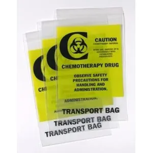 ZipTop Reclosable Chemo Bags 6 x 9 x 2 mil